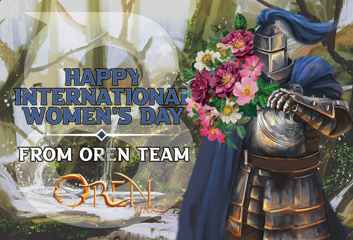 orengame's tweet photo. ⏰ OREN ARMY, today we would like to do a special thanking ⏰

Women are always a source of inspiration for the family and society

So Happy Women’s Day to you all!! Respect to you for being the unsung heroes of our society!! https://t.co/h2FtQUxgHn