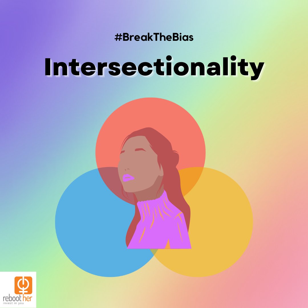 rebootHer's tweet photo. Let's #BreakTheBias with an intersectional lens.
“If we aren’t intersectional, some of us, the most vulnerable, are going to fall through the cracks.”
– Kimberlé Crenshaw
#Intersectionality #BiasesAtWorkplace #DEI #Diversity #Inclusion #WomenAtWork #IWD2022 #RebootHer https://t.co/a5m7j1TtMb