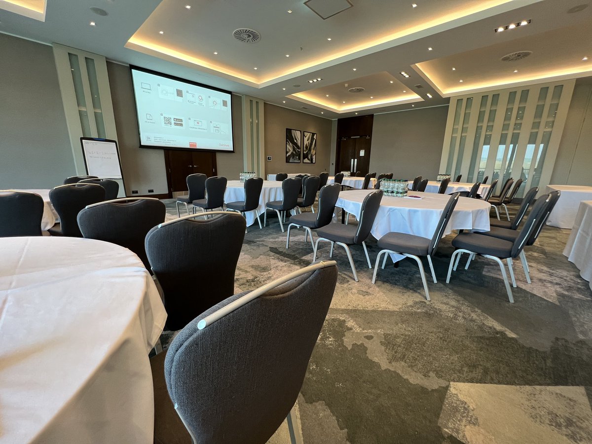 Nervous, quite a grand set up