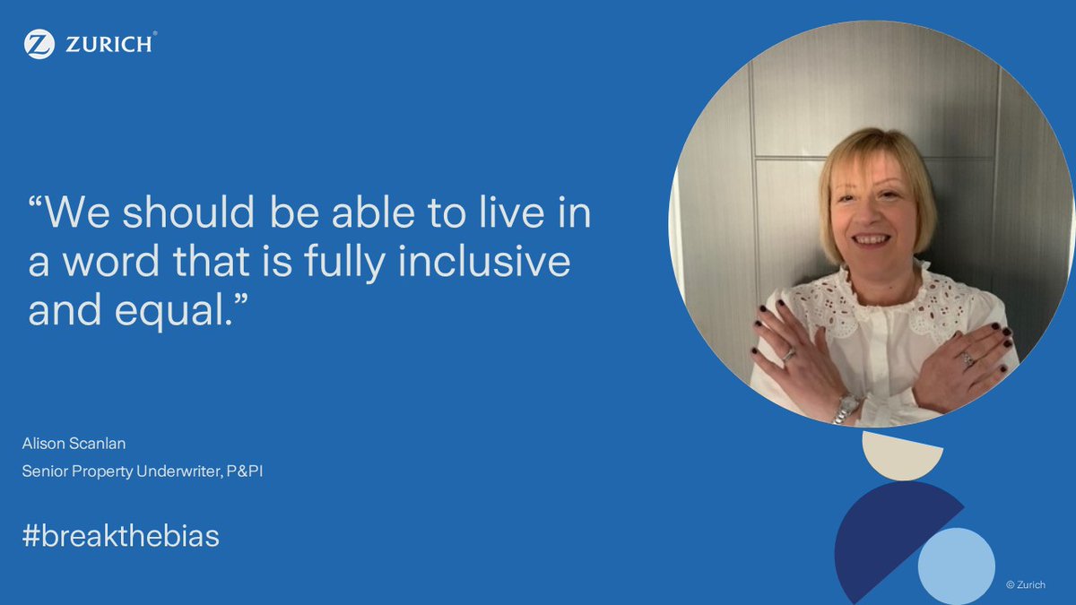 ZurichInsUK's tweet photo. We are celebrating International Women's Day by sharing a series of view points from women across Zurich, on how we continue to #breakthebias. 

#breakingthebias #breakthebias2022 #iwd2022 #iwd #internationalwomensday2022 #internationalwomensday #insurancenews https://t.co/R71bB1ddpr