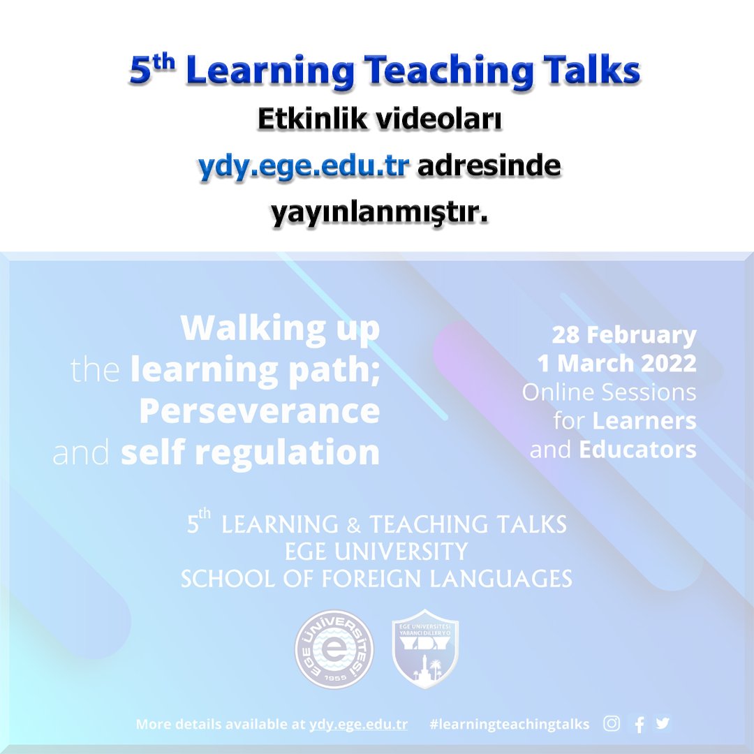 egeydy's tweet photo. #learningteachingtalks https://t.co/zrjJEx3yB7