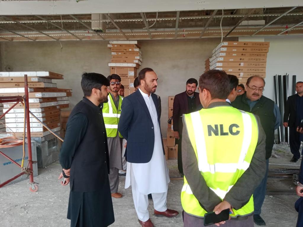 kpmne1's tweet photo. Monitoring of Mega project by Director General M&amp;E 
(Cricket Stadium Hayatabad) https://t.co/aYvlDMzj7h