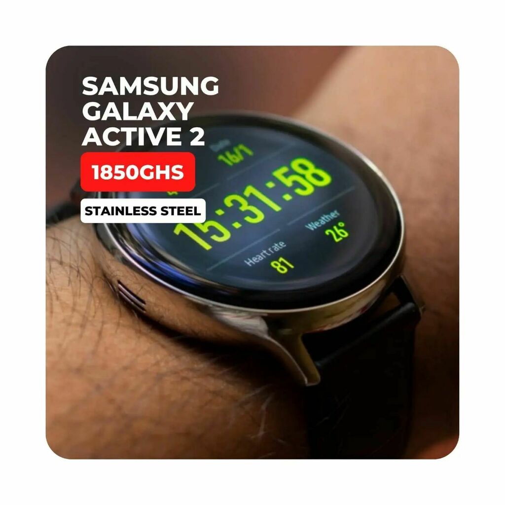 the_device_hub's tweet photo. SAMSUNG GALAXY ACTIVE 2
AVAILABLE

PRICE: GHS 1850.00

CALL OR WHATSAPP 0500112371

#samsung #motorola #sony #iphone #apple #smartphone #Ghana #accra #deals #thedevicehub #legon #kumasi #tema #bestdeals #affordabledeals #xsmax #pixel #macbook #ipad #ipho… https://t.co/Vhn9iuWpic https://t.co/zxdi6iSOun