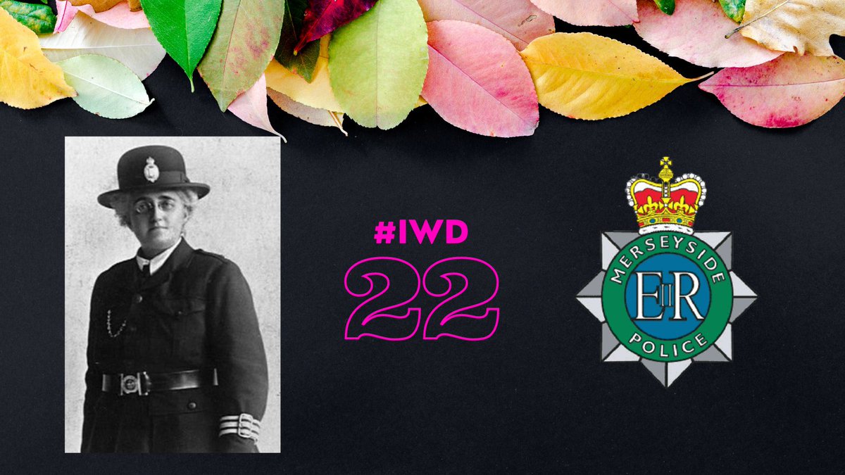 MerPolCEU's tweet photo. In celebration of #IWD22 we would like to recognise Merseyside born Edith Smith, from Oxton, who was the first female police officer to be given full powers of arrest in 1915. #BreakTheBias #IWD2022 https://t.co/8daBJMyDVq