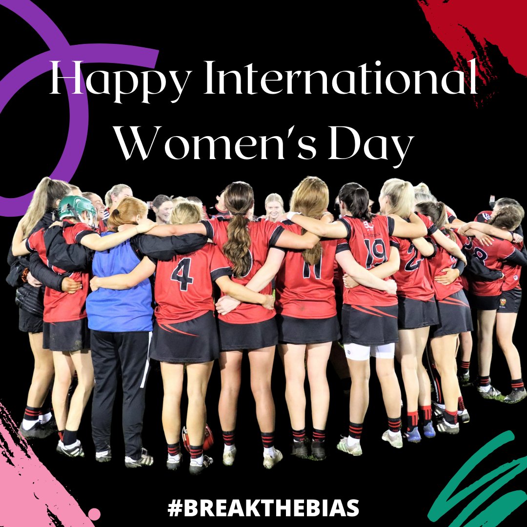 downcamogie_'s tweet photo. Happy #InternationalWomensDay to all our players, coaches, volunteers, members, officials and supporters!

❤️🖤

#womeninsportIRE #camogie #breakthebias https://t.co/tdlA7U8IKZ