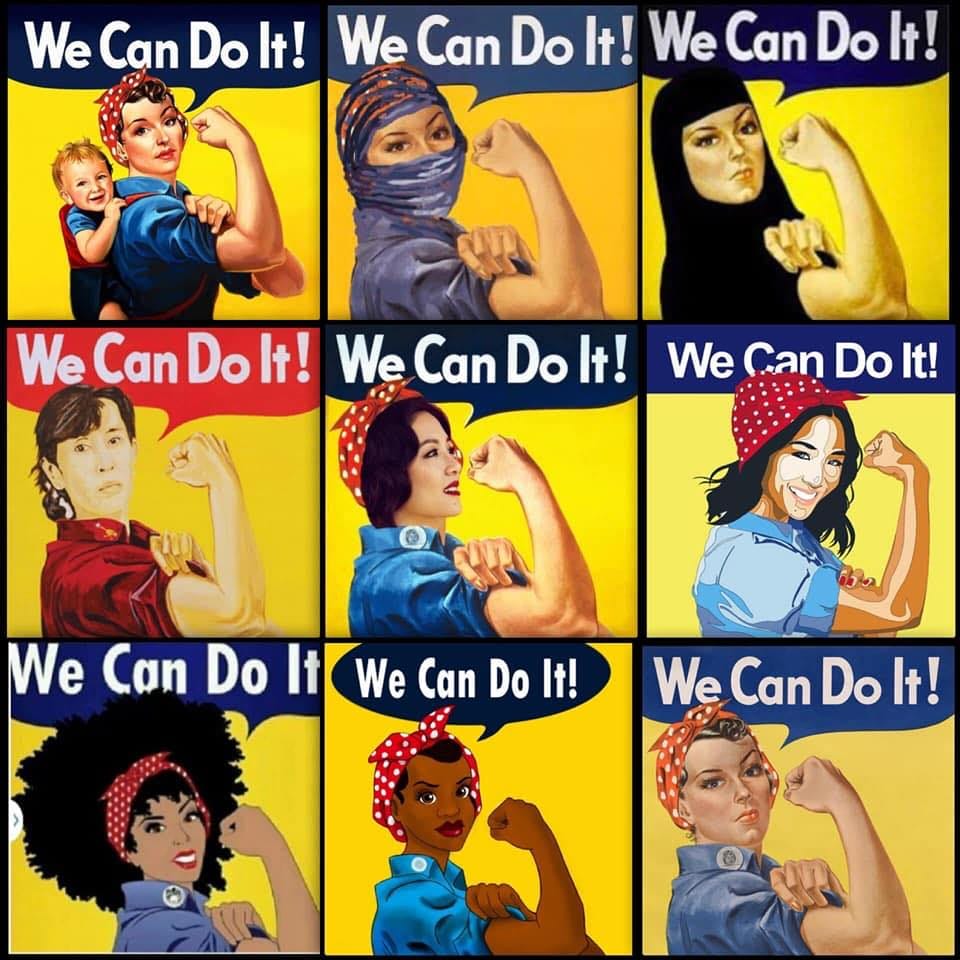 ngmhenry's tweet photo. @RachelShelley #InternationalWomensDay  YES WE CAN😁💪! https://t.co/b2fW7h3hgP