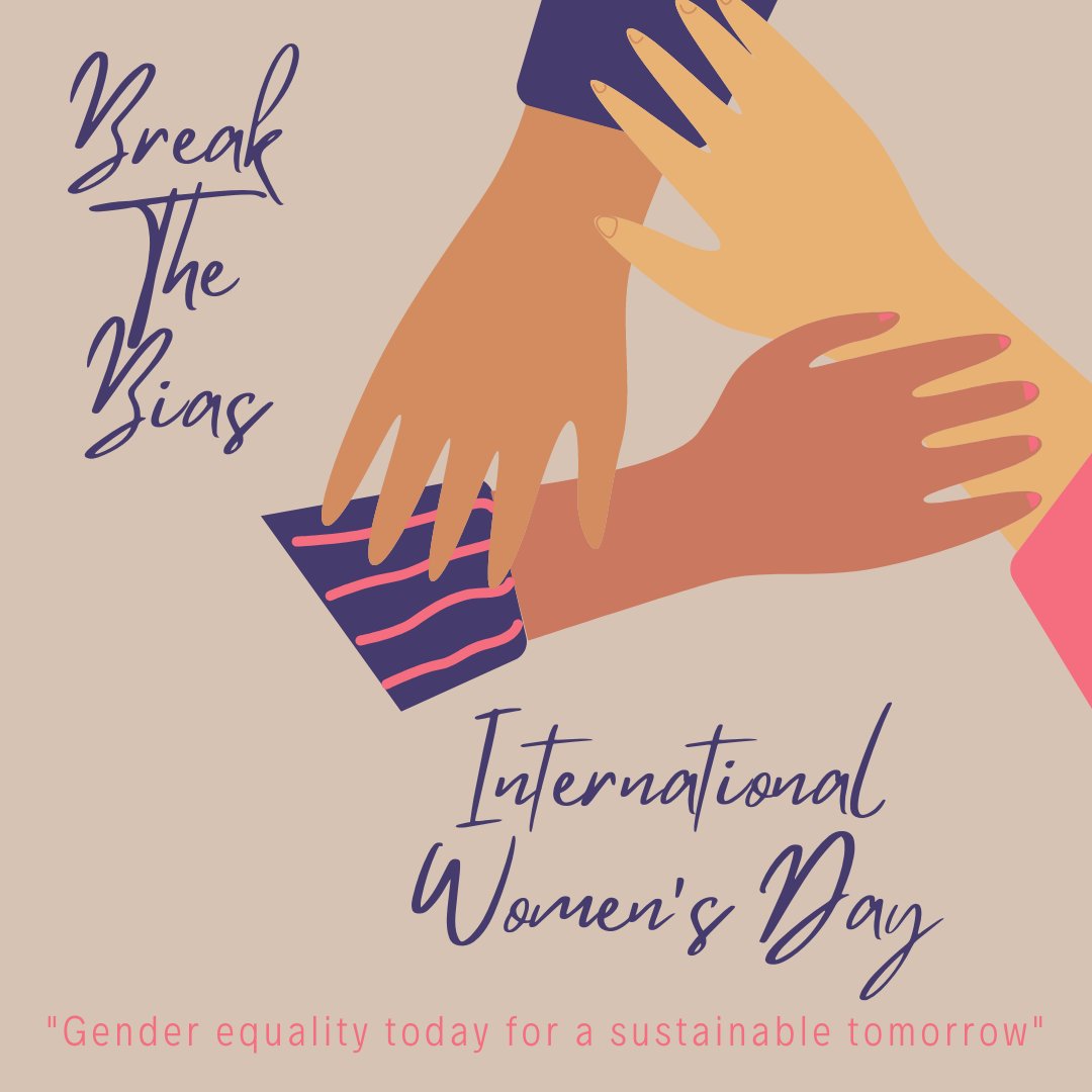 Pkfoundation1's tweet photo. "Gender equality today for a sustainable tomorrow"
Happy #InternationalWomensDay2022 
#BreakTheBias https://t.co/OuySZcmFJA