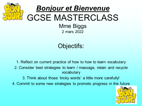 Colfespartners's tweet photo. Merci beaucoup Mme Biggs @LINGOCOLFE @ColfesSchool for a fantastique vocabulary masterclass enjoyed by pupils from @Addeys300 @conisboroughcol @bonus_pastor @news4trinity https://t.co/cr6ZemynUP