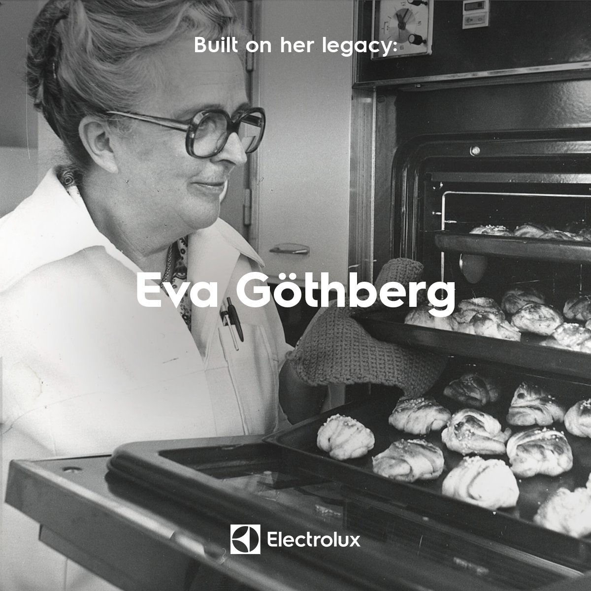 ElectroluxJapan's tweet photo. 今日はEva Göthbergについてご紹介。
彼女は、エレクトロラックスのHead of Electrolux Test Kitchenとして、また、母と主婦の立場を代表して、キッチン関連製品の開発に携わり、1950年代当時はインフルエンサー的な存在でした。
詳しくはこちら
https://t.co/AJnlad1uxl
#国際女性デー https://t.co/UemOBQKROJ