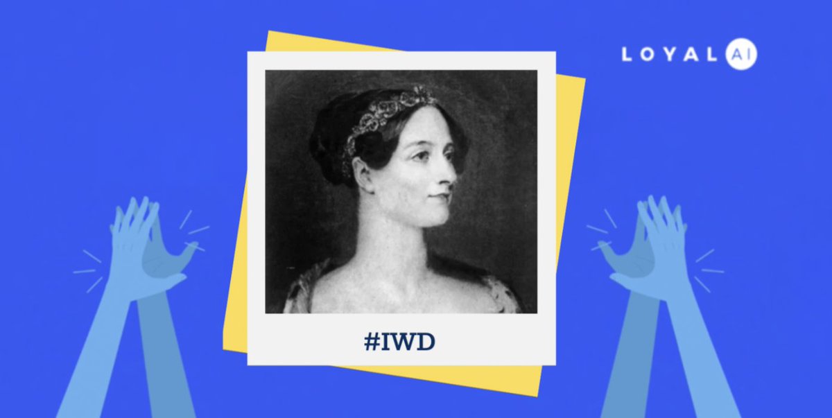 bemoreloyal's tweet photo. #InternationalWomensDay 🎉

Ada Lovelace (1815 - 1852) is often regarded as the first computer programmer and became a trailblazer for females in maths and science. https://t.co/BCDhndhk2S

#InspiringWomen #BreakTheBias #womenintech https://t.co/hT1yHUxbZR