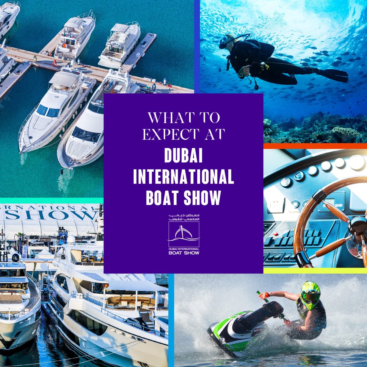 From luxury yachts to diving experiences and expert talks, the Dubai International Boat Show is not one you want to miss! Join us from March 9-13 and get ready to discover the biggest, most exciting Marine and Lifestyle show in the region!

#DubaiBoatShow #DIBS #DIBS2022