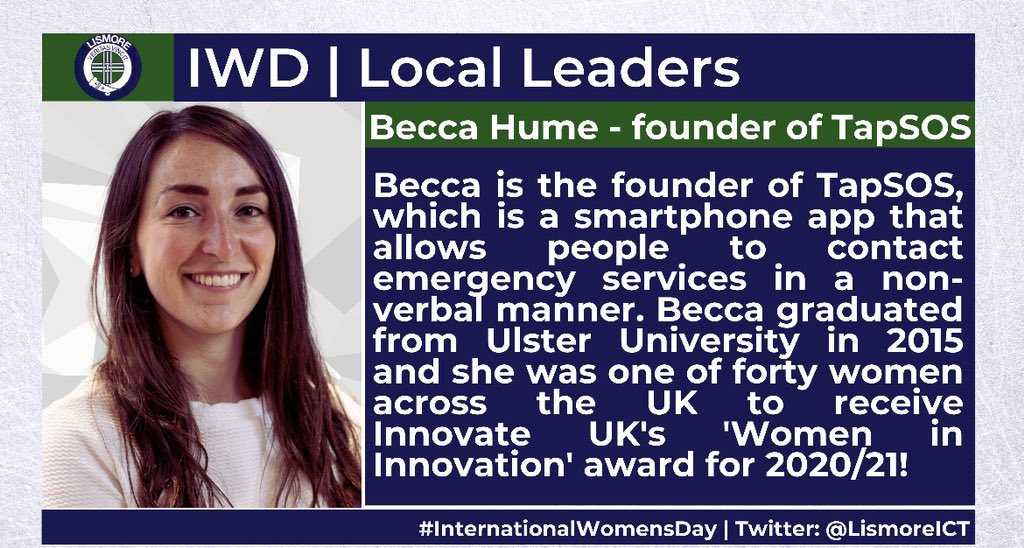LismoreICT's tweet photo. To mark International Women’s Day, we thought we would recognise some of our fantastic local female entrepreneurs 👌 #IWD2022 @lismorecomp https://t.co/CIOXNLpfPb