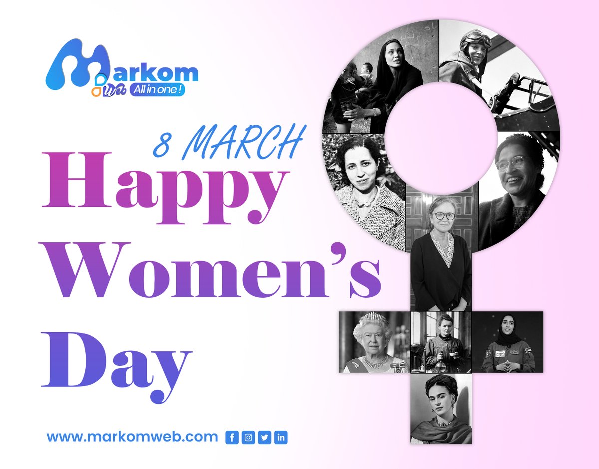 markom_web's tweet photo. "Where there is a woman, there is magic." 
-Ntozake Shange
Happy international women's day to all the beautiful ladies all around the world. 
#happyinternationalwomensday #womenempowerment  #InternationalWomensDay #InternationalWomensDay2022 #IWD2022 https://t.co/IbouoGtcjX
