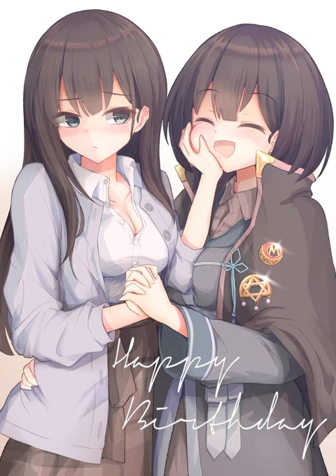 お誕生日おめでとう〜!#魔女の旅々#サヤ生誕祭2022#ミナ生誕祭2022 