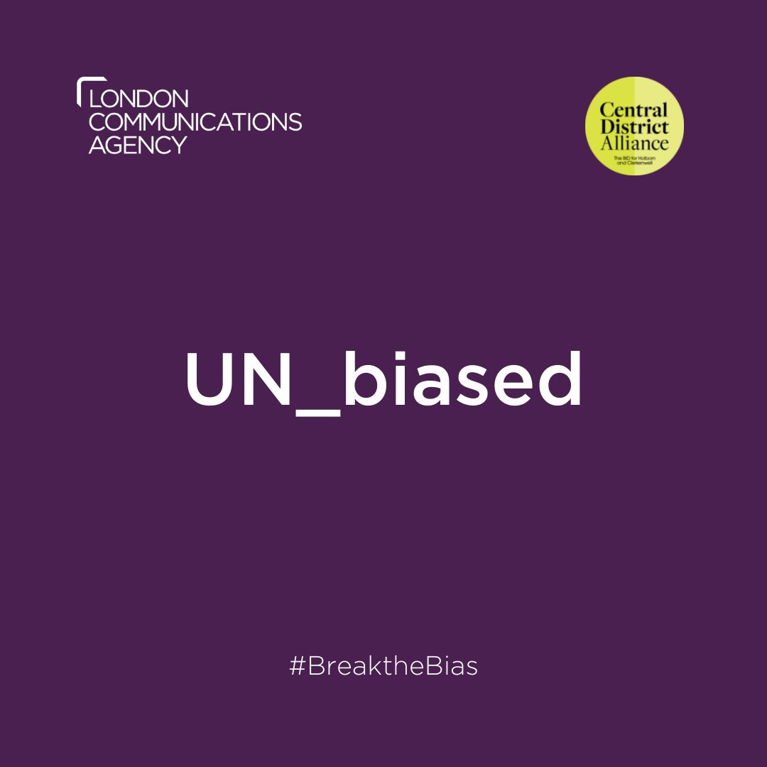 thisisLCA's tweet photo. On International Women’s Day, we’re excited to announce the launch of #UN_biased – a year-long research and engagement programme with @CDALDN. Read more about our latest project in this blog by LCA Board Director @jennagldn ⬇️
 
https://t.co/jED6QJYome 

#BreaktheBias https://t.co/iWVS6b17jy