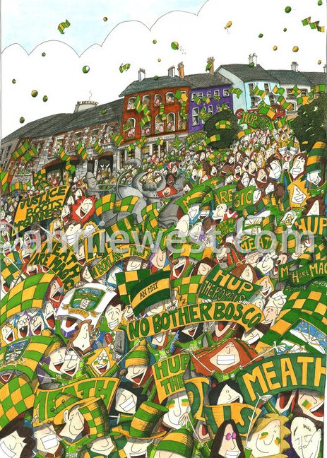 If you buy a print from the #GAA County Colours series  *ALL* profits will go to <a href="/irishredcross/">Irish Red Cross</a> #UkraineAppeal 
Order yours here anniewest.com/gaa/