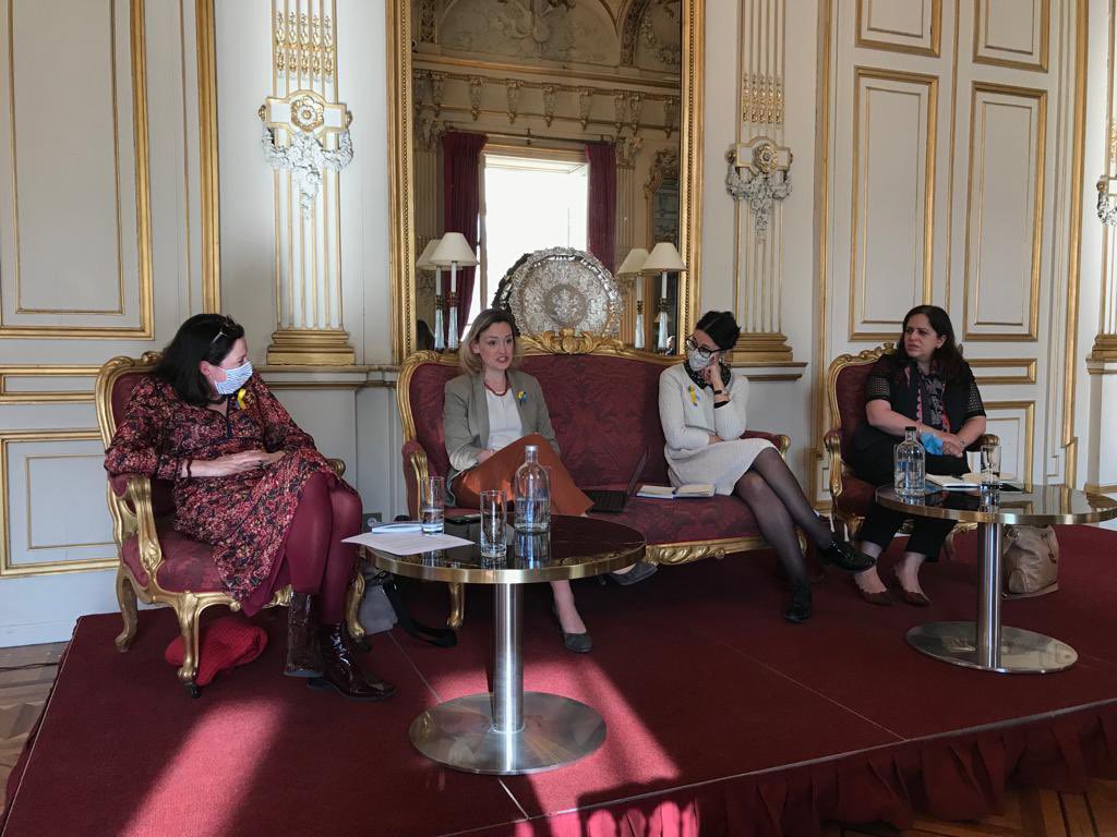 Such a pleasure to be invited to speak about my career, experience and perceptions of genders for <a href="/UKinFrance/">UK in France</a> British Embassy #Paris on #InternationalWomensDay. Also a day for #men: we all have a role in our #genderparity #Equality journey.#BreakingTheBias <a href="/FCDOGovUK/">Foreign, Commonwealth & Development Office</a> #IWD2022