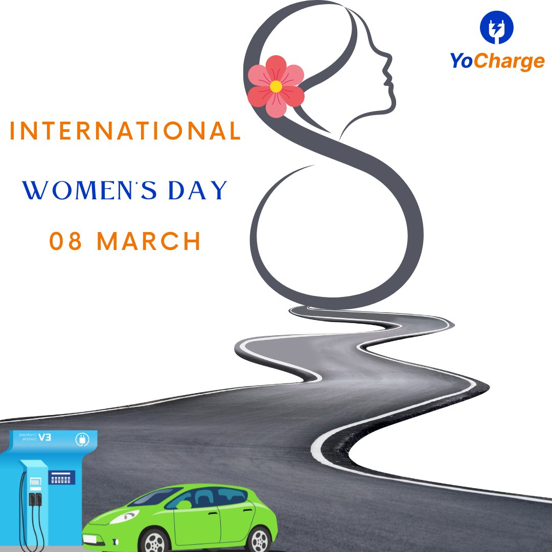 YoChargeCom's tweet photo. We believe that all women need is just an honest chance to let them be and fly high on their own on the road of freedom.
Celebrating the spirit and power of women today and always!
Celebrating the power that electrifies our lives!
#HappyWomensDay #yocharge https://t.co/ZOD7mminTb
