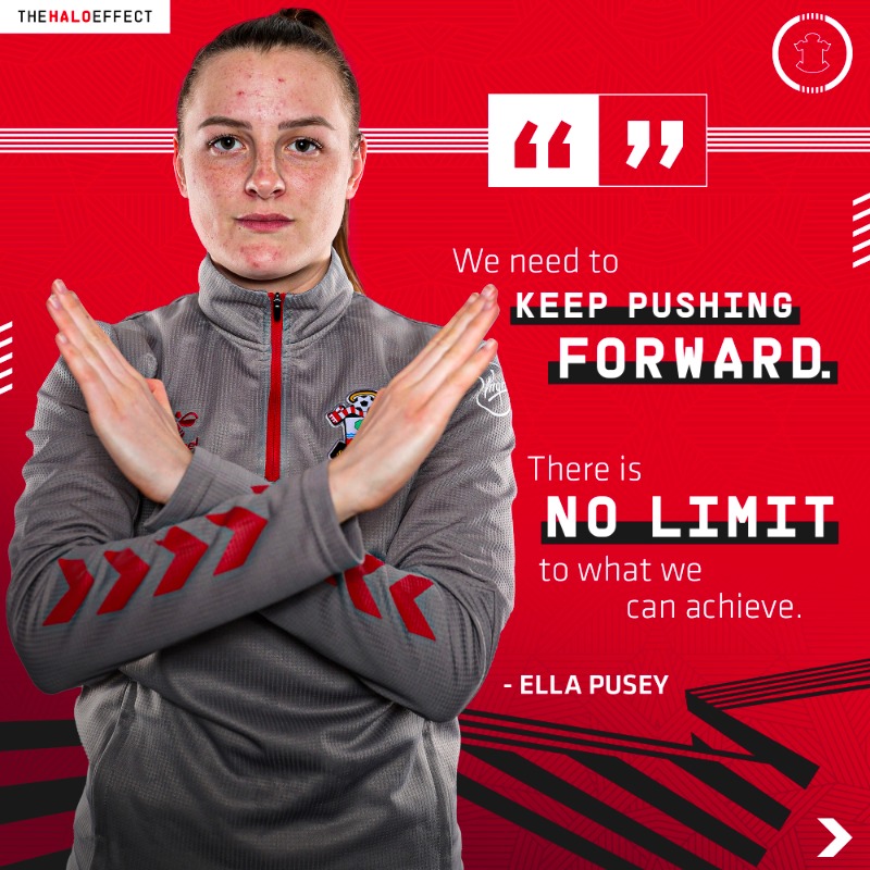 SouthamptonFC's tweet photo. "There is no limit to what we can achieve." 🙅

#BreakTheBias | #IWD2022