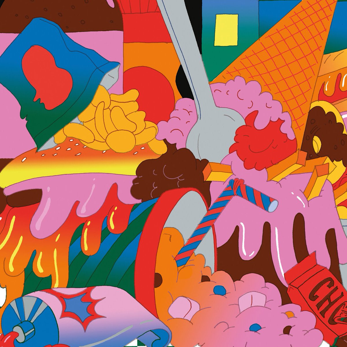 En el Página Dos de hoy (19:50h, @La2_TVE) entrevistaremos, entre otros, a <a href="/JulioBasulto_DN/">🏳️‍🌈Julio Basulto</a>. Con él hablaremos de comida.
Perdón: de algo que se hace llamar comida, pero ni alimenta, ni cura, ni acompaña, ni educa, ni enriquece. Solo distrae y envenena.

Imagen: Eline van Dam