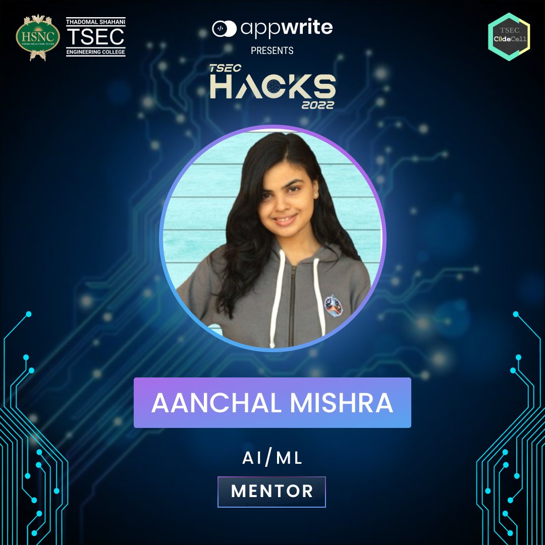TSECCodeCell's tweet photo. AI/ML mentors: https://t.co/3ozfZD7pId