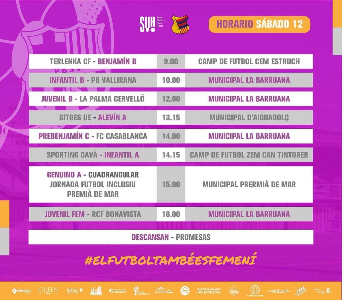 PENYA BARCELONISTA SANT VICENÇ DEL HORTS tweet media