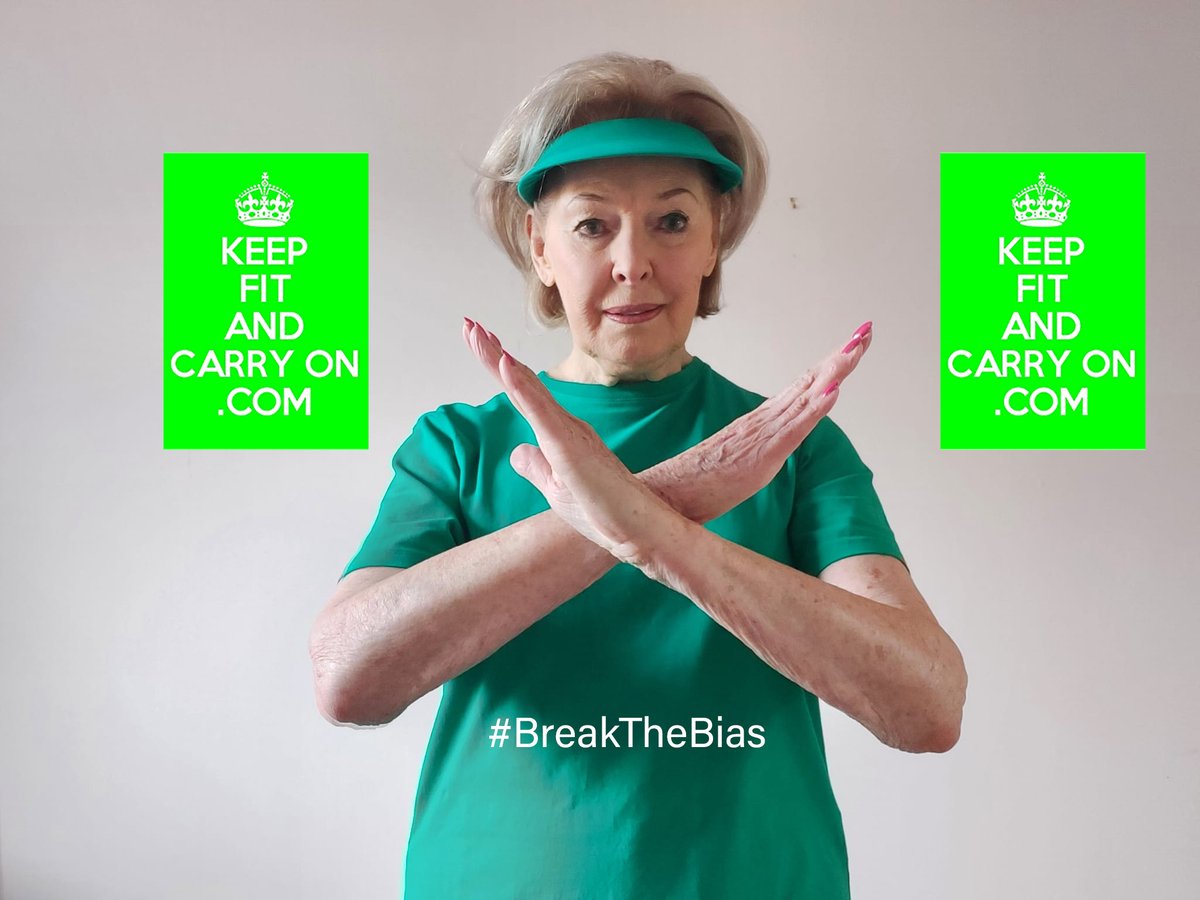 Grub4Life's tweet photo. #BREAKTHEBIAS #IWD at 83, I'd say 2 every woman Never take good health 4 granted. Look after UR health. Eat well. Keep active mentally &amp; physically nothing U can’t do - don't let anybody put you off if you face a bias against your sex, call it out, challenge it and #BreakTheBias https://t.co/t5lcFbNHgC