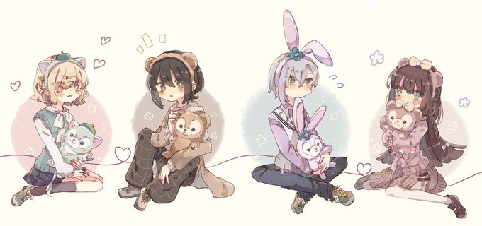 ディズニーコーデのtwitterイラスト検索結果