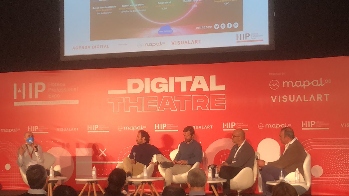 aplusmk's tweet photo. Primero probamos la digitalización en uno de nuestros restaurantes, si funciona, lo replicamos en el resto!
#JoseManuelVidal #80grados 
🏴 Aplus #GastroRevolucionarios 
⚫ #HIP2022 @expohip 
🍳#Gastromarketing
🏡 Entrada Pabellón 7 https://t.co/yo2yT1eDKR