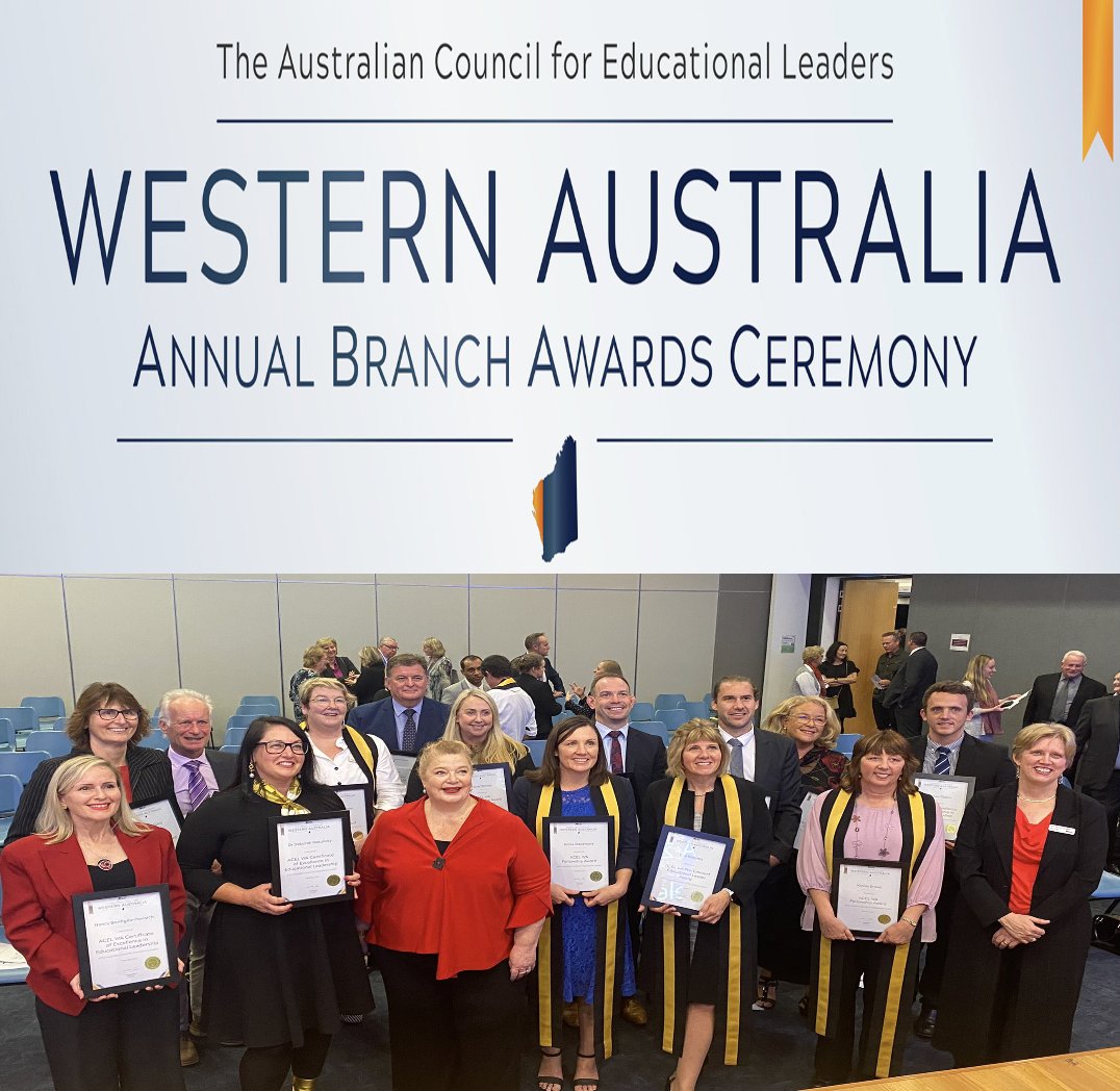 Have you nominated a colleague for the ACELWA Annual Awards yet? The awards honour educational leaders who, in the view of their peers, have made a significant contribution to the understanding &amp; practice of educational leadership. Nominate here -&gt; acel.org.au/ACELWEB/Branch…