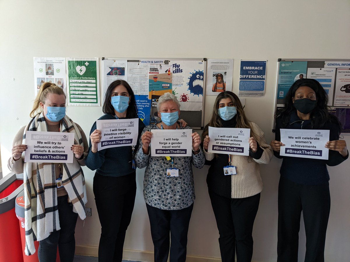 clairejwells's tweet photo. Celebrating #InternationalWomensDay2022 with some inspiring women on Specialist Services #BreakTheBias @BEHMHTNHS https://t.co/MmIJpKH11e https://t.co/M5G0UuBcFA