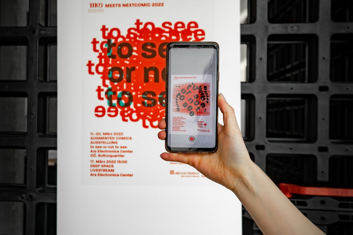 ArsElectronica's tweet photo. The #nextcomic fesitval will take place from March 11-19 and the Ars Electronica Center will be a part of it. Students of HTL1 Bau und Design Linz will be showing a series of drawings that come to life when viewed via smartphone or tablet.
👉 More info: https://t.co/WFGnEv38O2 https://t.co/X2bPkG80OZ
