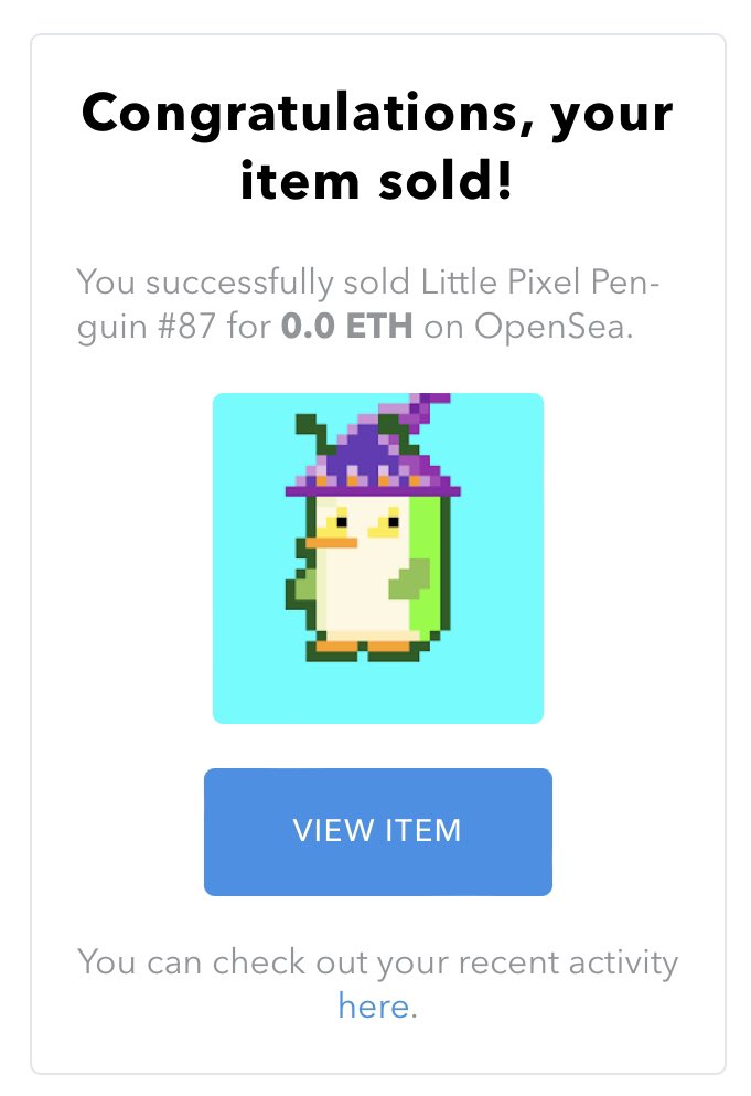 LittlePenguinzz's tweet photo. Thank you!
Little Pixel Penguin #87 [SOLD]
#NFTCommunity #NFTs #NFT #nftart #NFTProject https://t.co/hOQ0GofHAI
