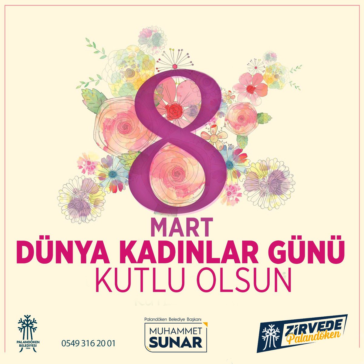 🌷 Şefkat,  merhamet ve fedakarlık timsali tüm kadınlarımızın 8 Mart Dünya Kadınlar gününü kutluyorum...
#8Martdünyakadınlargünü