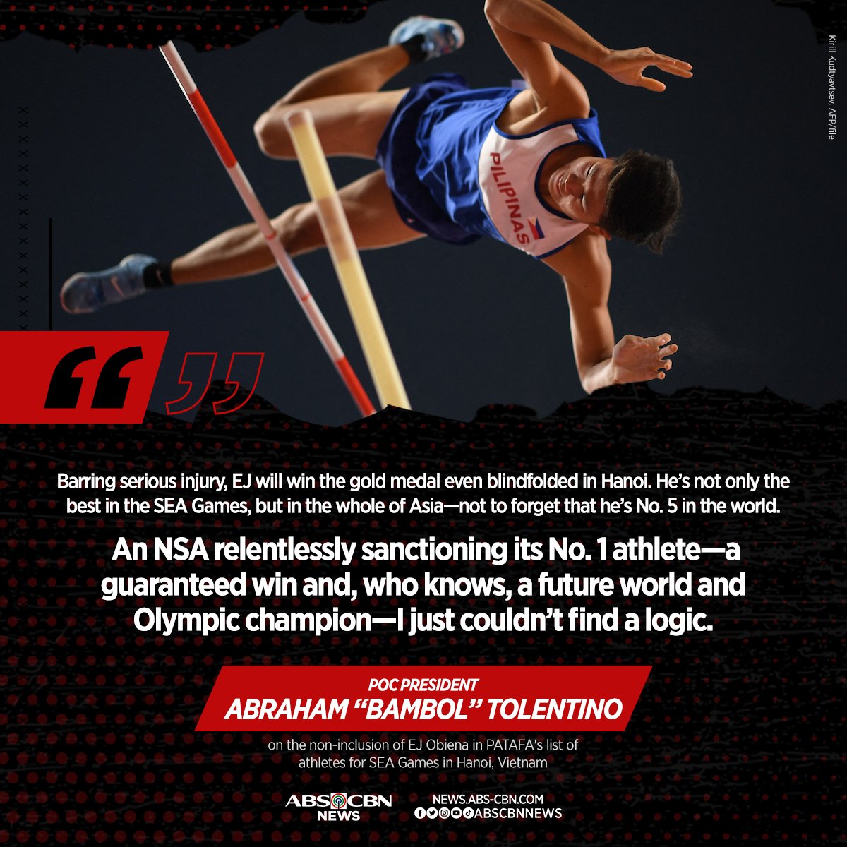 ABSCBN News on Twitter "The Philippine Olympic Committee slammed the