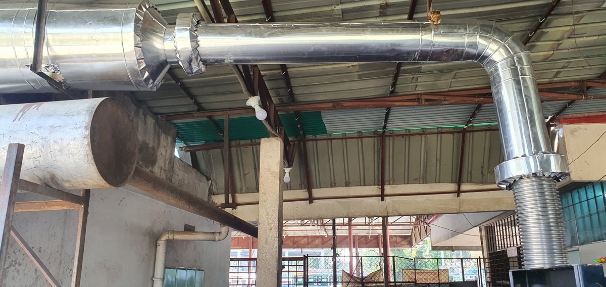 Optimumpowertec's tweet image. #Installation, #Commissioning &amp;amp; #Ducting work of #350kva #Gas #Generator at Mowlavibazar.