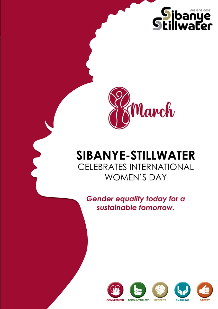 SIBSTILL's tweet photo. Sibanye-Stillwater is committed to gender diversity and inclusivity, and leading empowerment and diversity efforts across the South African mining industry. Happy International Women's Day #IWD22 #BreakTheBias https://t.co/KYORWUpM3e