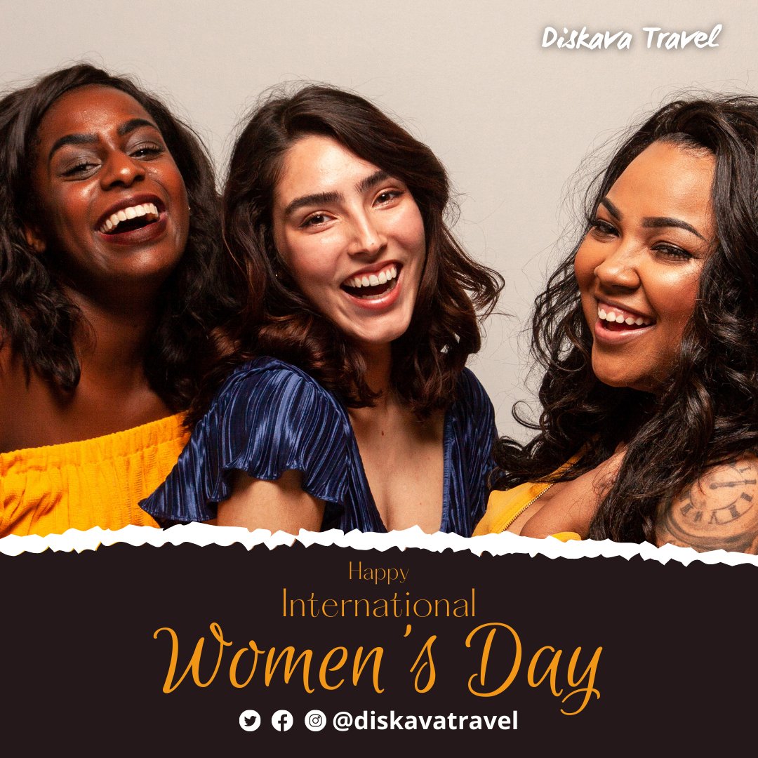 DiskavaTravel's tweet photo. Happy International Women's Day to all women who help in making this world a better place for everyone ❤️

#internationalwomensday #diskavatravel https://t.co/mBUHRi884E