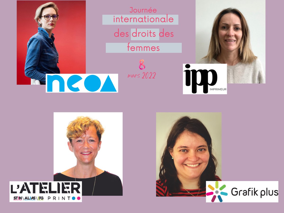 ImpriFrance's tweet photo. 🌹 JOURNEE INTERNATIONALE DES DROITS DE LA FEMME - Nous saluons les dirigeantes du réseau et leurs collaboratrices.

🤩 Des femmes fortes qui nous inspirent tous les jours ! https://t.co/TFky6jOgpX