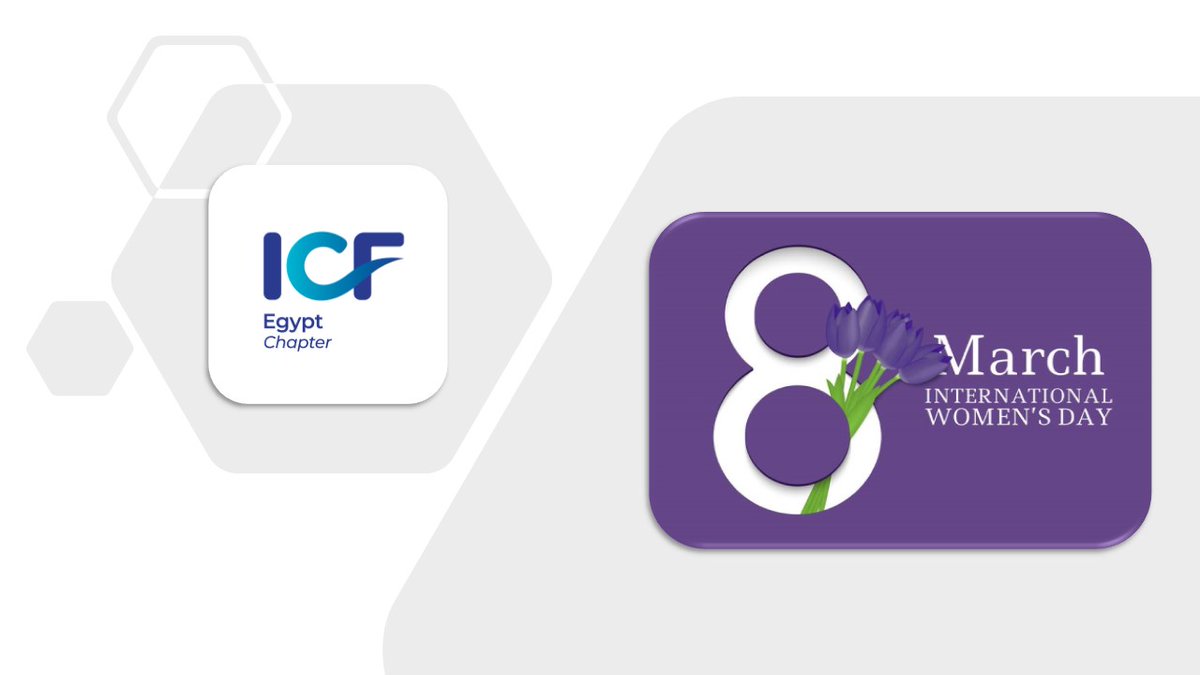 ICF_Egypt's tweet photo. Happy Day to all Inspiring Women
يوم سعيد لكل النساء الملهمات
#International_Women_Day 
#يوم_المرأة_العالمي 
#ICF 
#ICF_Egypt 
#ICF_Egypt_Chapter 
#ICF_Coaches 
#Professional_Coaches 
#ICF_Professional_Coaches https://t.co/kKWIO7qkVb