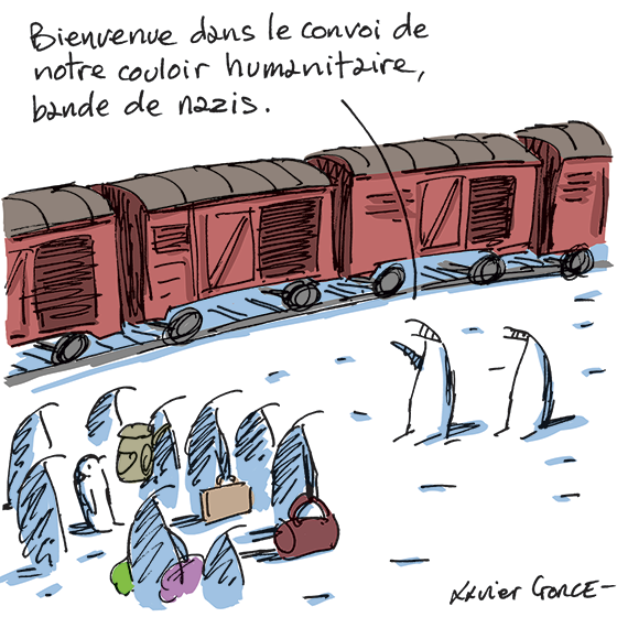 Xavier Gorce tweet media