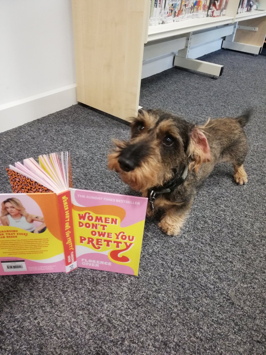WSnosidge's tweet photo. Getting my #InternationalWomensDay2022 groove on with Women Don't Owe You Pretty by Florence Given. Lots of students recommended this one so I'm having a read. Very interesting stuff. #BooksAndBeasts https://t.co/FnNn0tI8ri