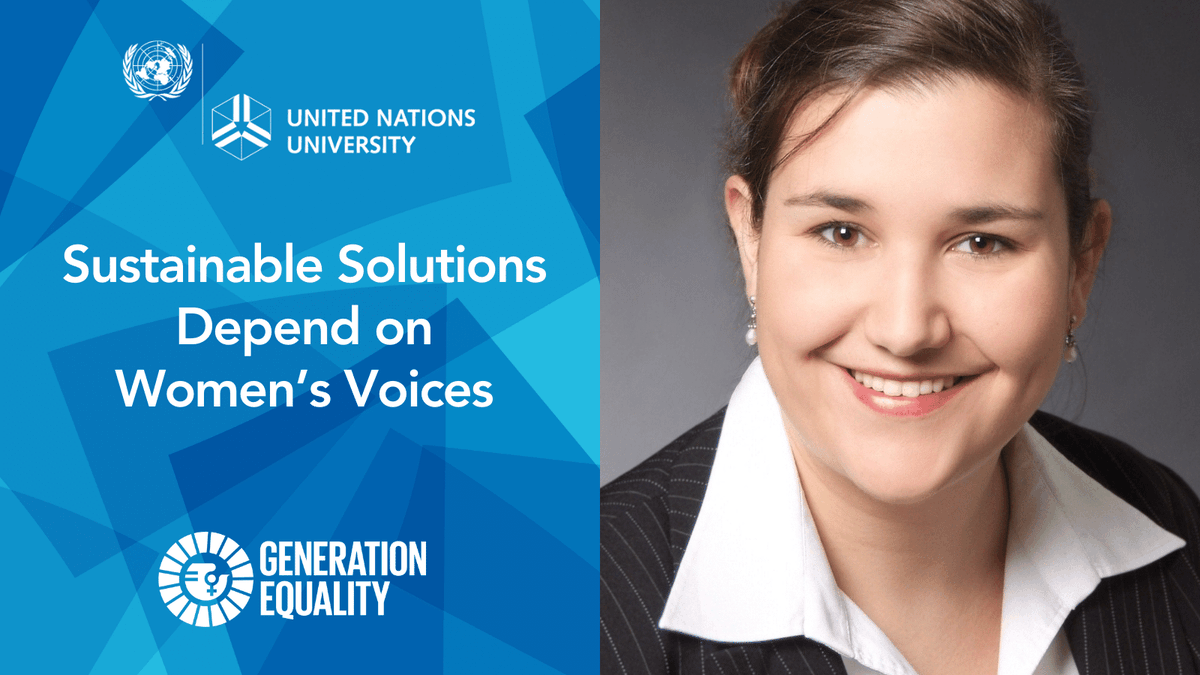 (Young) women are leading activism against climate change, corruption, inequality, and injustice. Yet, women's voices are still frequently ignored when decisions are made. We cannot achieve a sustainable future without women at the decision-making table. 

#UNU4SDG5  #IWD2022