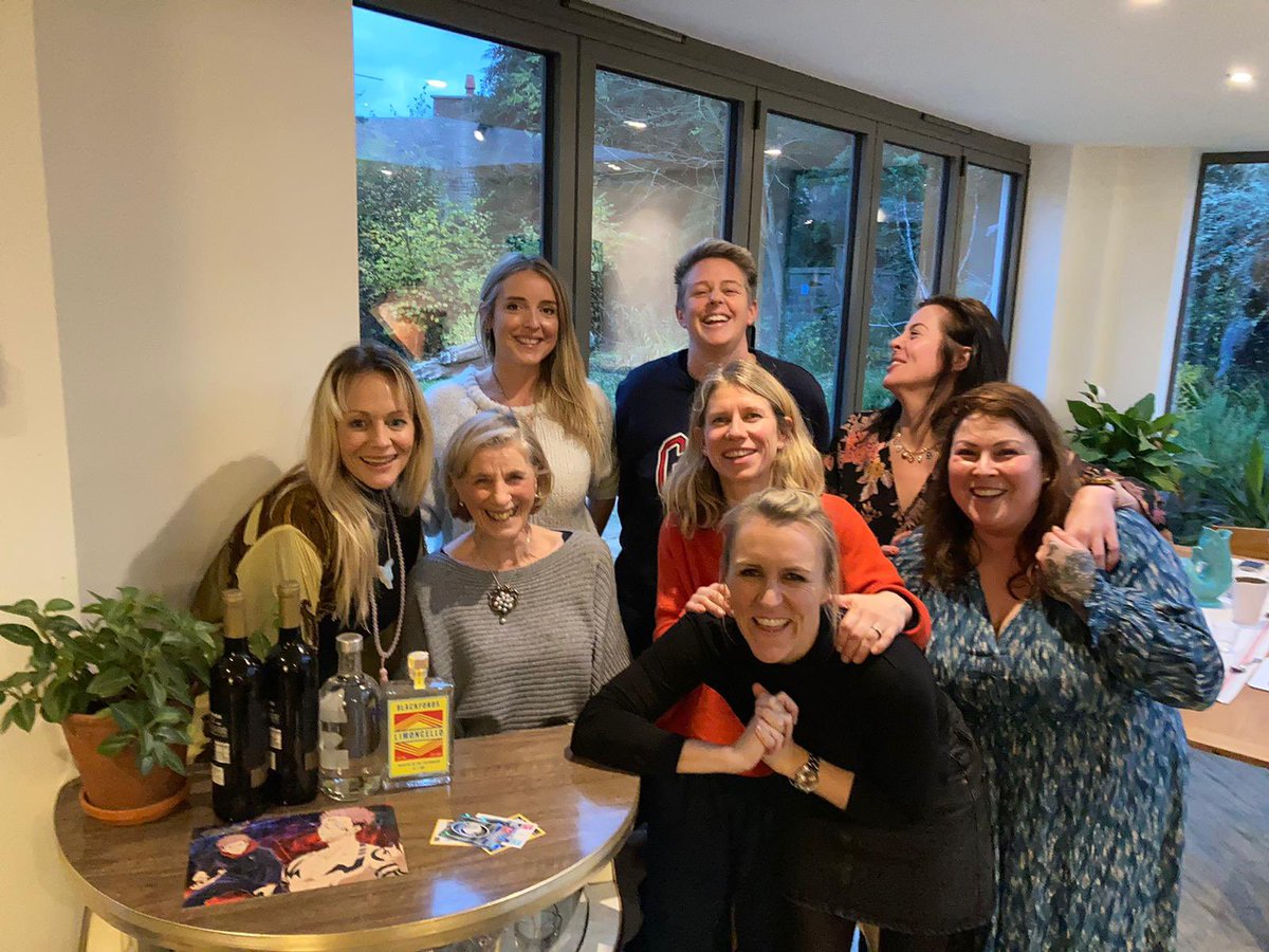 GemmaGovernor's tweet photo. On #InternationalWomensDay let’s remember that School is more than education … it is about forming the best of female friendships to take through life. Here I am with my @MSJ_OGA @MalvernStJames buddies (and our headmistress!) after 30 years of friendship! https://t.co/nGfvTpxbT0
