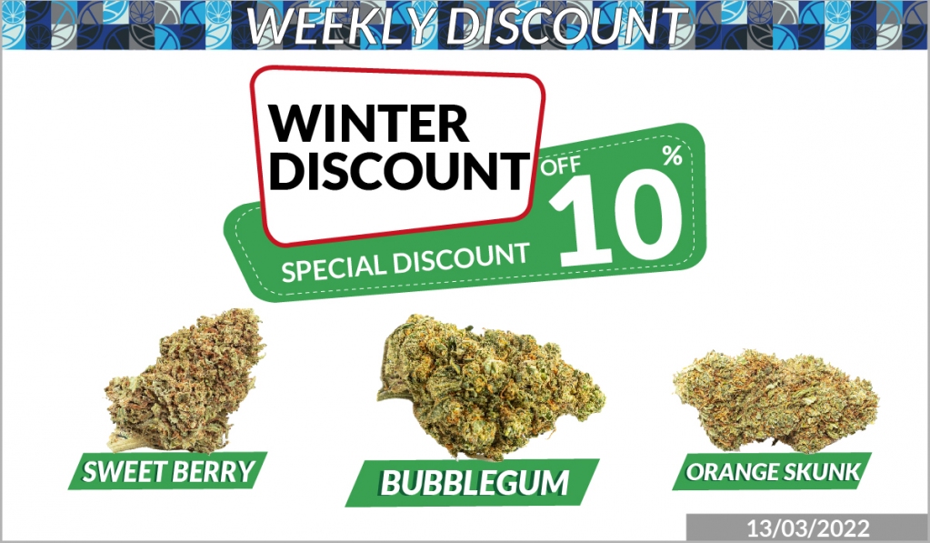 JustbobEspana's tweet photo. 10% de descuento por las variedades:
-Bubblegum
-Orange Skunk
-Sweet Berry
*Valid up to 13/03
#FLORES #cannabis #cogollos #marihuana #justbob #hachis #florescbd #cbd
https://t.co/1PtBpQS3At https://t.co/LJvd5oIlCV