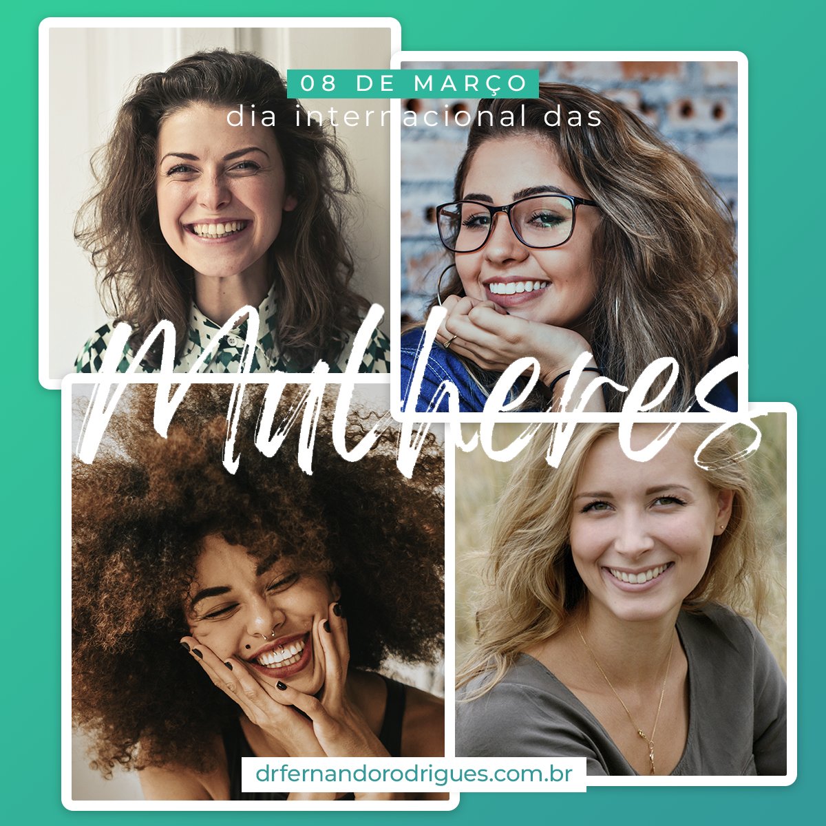 DrFernandoHR's tweet photo. Essa é nossa homenagem a todas as #MULHERES.
⠀
Parabéns!

08 de março - Dia Internacional da Mulher https://t.co/cE5NmWqXEZ