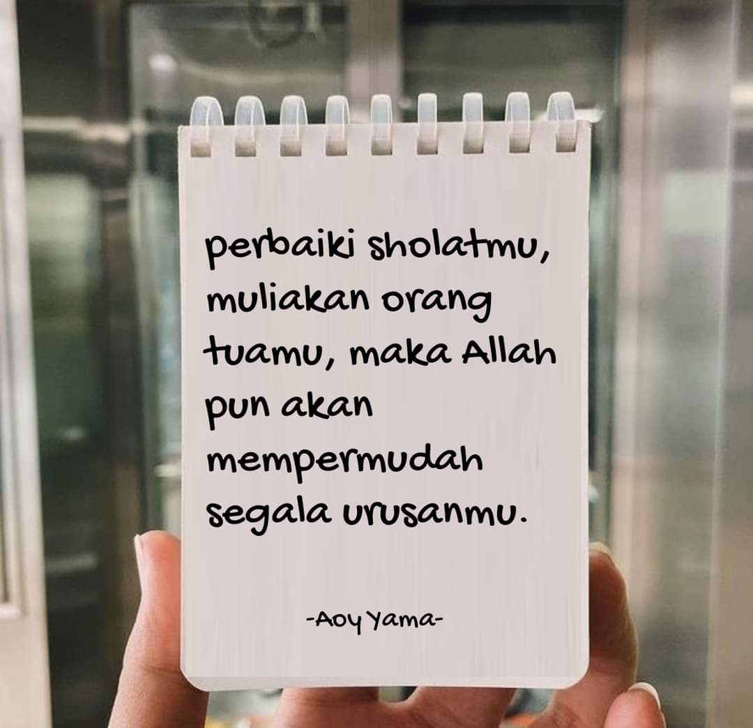 NurazizaShima's tweet image. "Perbaiki Sholatmu, muliakan orang tuamu, maka Allah pun akan mempermudah segala urusanmu." 
*
*
*
*
*
Sore, NPWP, Doni Salmanan, Wanda Hamidah, Pangeran Khalid, Banjir Mahasiswa, S.Pd, Geprek Bensu, Kendal, Esemka, Hujan.