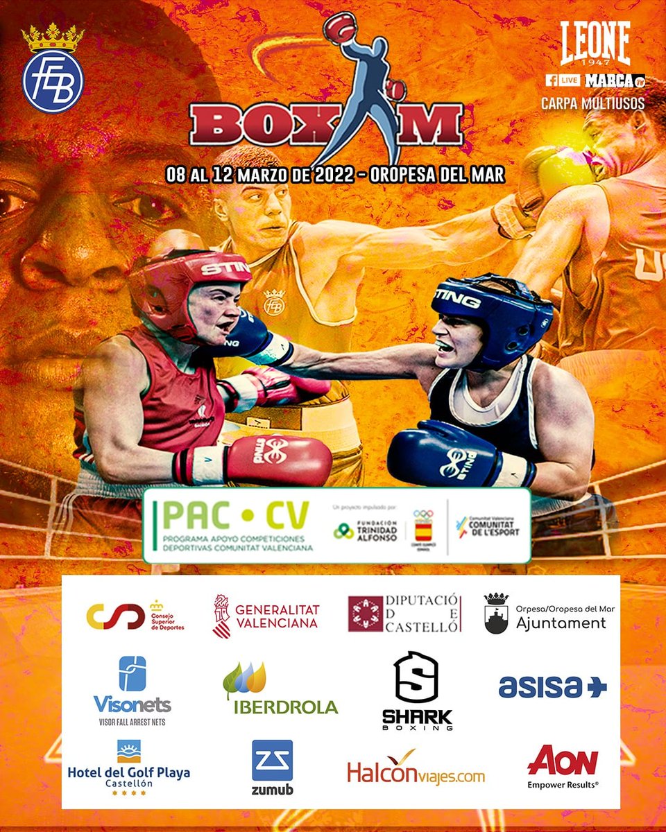 FBoxeoRioja's tweet photo. COMIENZA EL BOXAM INTERNACIONAL ÉLITE 2022
Hoy, a 16.00 horas, apertura oficial de la competición y los primeros combates. 
Al riojano Gazi Jalidov podremos verlo en el ring el viernes, 11 de marzo.
Enlace para ver el torneo: https://t.co/iZPEUWoMpp
#Boxeo #Boxam #Jalidov #Gazi https://t.co/ZGoQSKZk4r