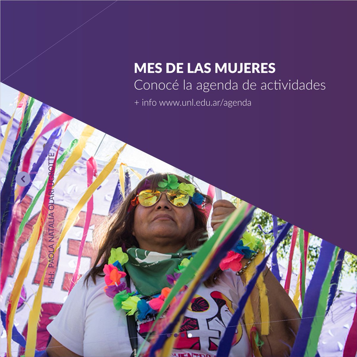 ExtensionUNL's tweet photo. 💜Día Internacional de la Mujer Trabajadora
Con diversas actividades, la @UNLitoral propone visibilizar y reflexionar acerca de las problemáticas de género. 

+Info aquí 👉 https://t.co/51TzukOyqm

#8M #DíaInternacionalDeLaMujer #GéneroUNL  #AcciónClimática #IWD2022 https://t.co/TmoTjLbCxC