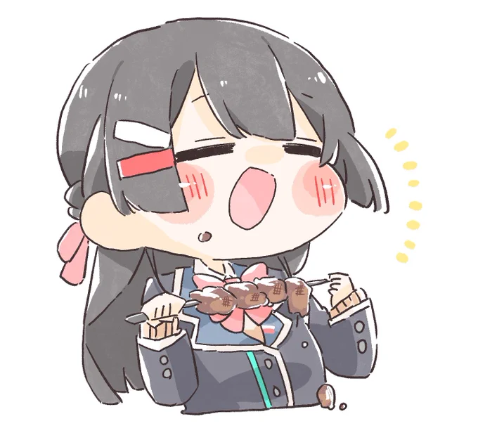 いっぱい食べる君が好き!
 #みとちゃんはよ良くなれ 